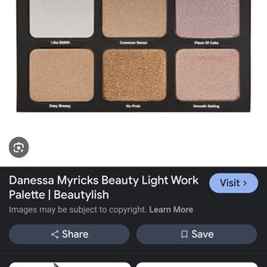 Danessa Myricks Beauty Lightwork Palette BNIB